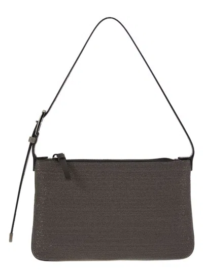 BRUNELLO CUCINELLI WOMEN'S BC DUO PRECIOUS SHOULDER BAG