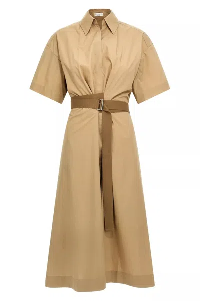 BRUNELLO CUCINELLI BRUNELLO CUCINELLI WOMEN BELT DRESS
