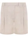 Brunello Cucinelli Women Bermuda Shorts In Multicolor