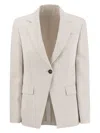 Brunello Cucinelli Women's Blazer In White