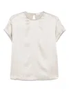 Brunello Cucinelli Short Sleeve Blouse
