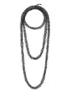 Brunello Cucinelli Multi-chain Beaded Necklace In Multicolor