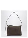 Brunello Cucinelli Bc Duo Suede Shoulder Bag In Brown