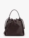 Brunello Cucinelli Women Mellow Bucket Leather Handbag With Monili Detail In Multi