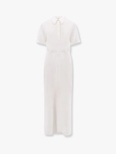Brunello Cucinelli Women  White Long Dresses