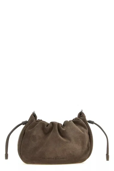 BRUNELLO CUCINELLI BRUNELLO CUCINELLI WOMEN 'BUCKET MELLOW' MINI CROSSBODY BAG