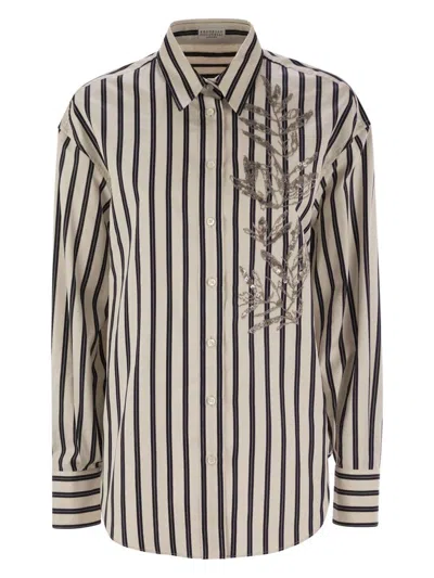 BRUNELLO CUCINELLI WOMEN'S CAMICIA SHIRT