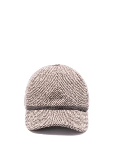 Brunello Cucinelli Women Cap In Multi