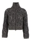 Brunello Cucinelli Cardigan M/l In Gray