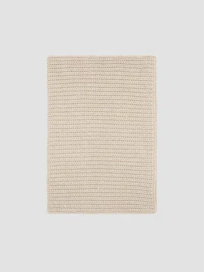 Brunello Cucinelli Women's Cashmere And Silk Dazzling Rib Knit Neck Warmer In Beige