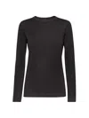 Brunello Cucinelli Women's Cashmere And Silk Lightweight Sweater In Anthracite