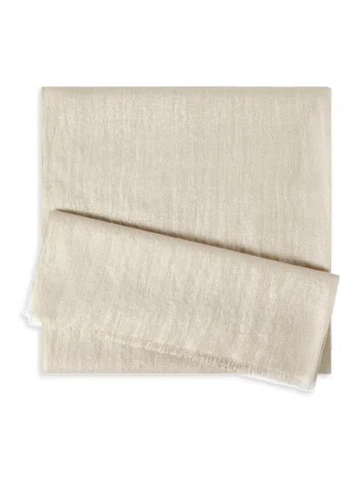 Brunello Cucinelli Sparkling Scarf In Neutral