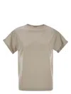 BRUNELLO CUCINELLI WOMEN'S CASHMERE AND SILK T SHIRT