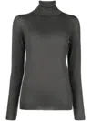 Brunello Cucinelli Luxe Cashmere Silk Turtleneck Sweater In Multi