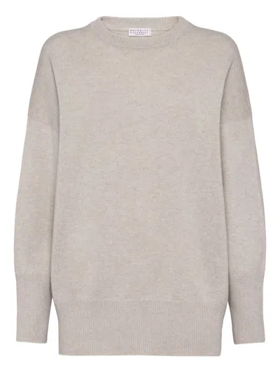 Brunello Cucinelli Women Cashmere Crewneck Sweater
