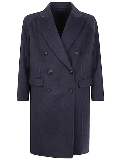 Brunello Cucinelli Women Cashmere Double-breasted Coat