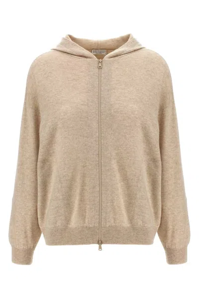 BRUNELLO CUCINELLI BRUNELLO CUCINELLI WOMEN CASHMERE HOODIE