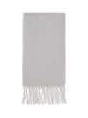 Brunello Cucinelli Women Cashmere Scarf In Gray