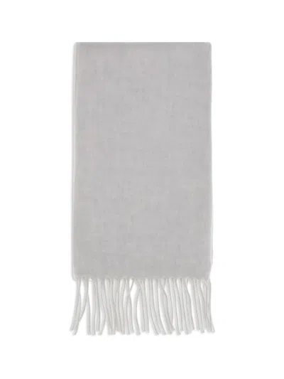 Brunello Cucinelli Women Cashmere Scarf In Gray
