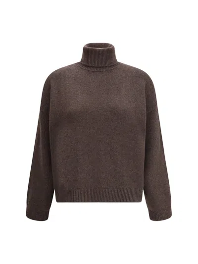 BRUNELLO CUCINELLI BRUNELLO CUCINELLI WOMEN CASHMERE TURTLENECK SWEATER