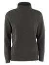 Brunello Cucinelli Women's Cashmere Turtleneck Sweater In Multicolor