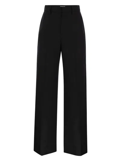 BRUNELLO CUCINELLI WOMEN'S CLASSIC SUIT TROUSERS