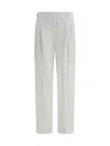 Brunello Cucinelli Women Classic Trousers In White