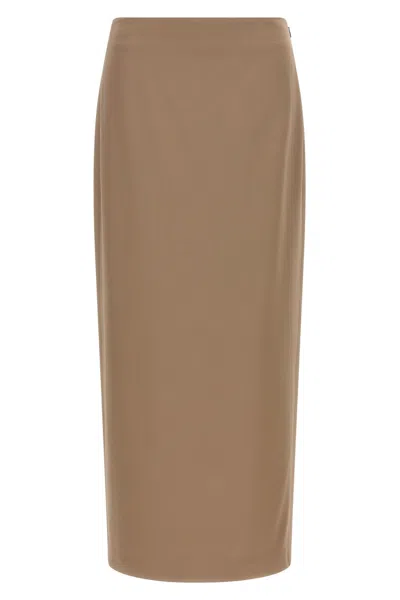 BRUNELLO CUCINELLI BRUNELLO CUCINELLI WOMEN 'COLUMN LONG' SKIRT