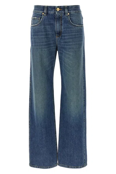 Brunello Cucinelli Women 'contemporary Loose' Jeans In Blue