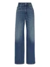Brunello Cucinelli Women Contemporary Loose Pants In Blue