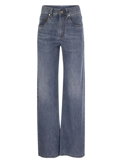 BRUNELLO CUCINELLI WOMEN'S CONTEMPORARY LOOSE TROUSERS