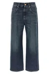 Brunello Cucinelli Contemporary Square Jeans In Blue