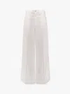 Brunello Cucinelli Women Cotton And Linen Trouser