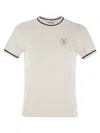 Brunello Cucinelli Printed Cotton-jersey T-shirt In White