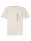 Brunello Cucinelli Cotton Jersey T-shirt With Shiny Pocket Detail