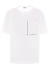Brunello Cucinelli Classic Pocket Tee Shirt Clothing In White