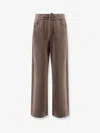 Brunello Cucinelli Women Cotton Jogging Trousers In Multi