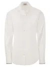 Brunello Cucinelli "shirt With Shiny In White
