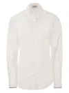 Brunello Cucinelli "shirt With Shiny In White