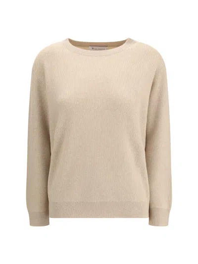 BRUNELLO CUCINELLI BRUNELLO CUCINELLI WOMEN CREW-NECK SWEATER