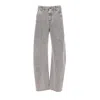 Brunello Cucinelli Women Curved Authentic Denim Jeans