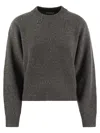 Brunello Cucinelli Dazzling Ribbed Sweater In Cashmere And Wool In Multicolor