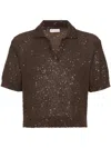 Brunello Cucinelli Dazzling Texture Polo