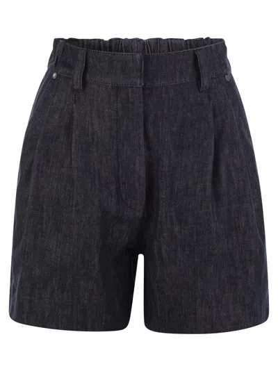 BRUNELLO CUCINELLI BRUNELLO CUCINELLI WOMEN DENIM SHORTS