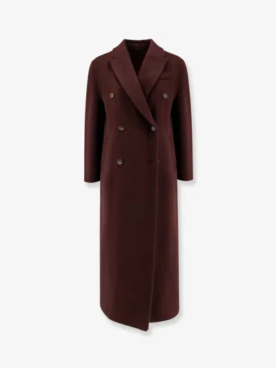 Brunello Cucinelli Women Double-breasted Cashmere Coat
