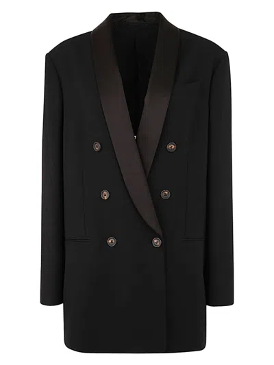 BRUNELLO CUCINELLI WOMEN'S DOUBLE BREASTED JACKET