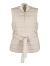 Brunello Cucinelli Women's Down Sleeveless Jacket In Multicolor
