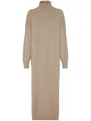 Brunello Cucinelli Dresses In Beige