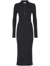 Brunello Cucinelli Cashmere And Silk-blend Midi Dress In Grey