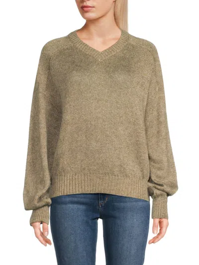 Brunello Cucinelli Women's Dropped Shoulder Sweater